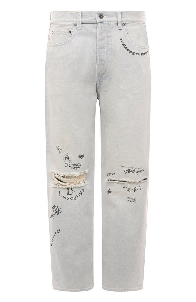 Мужские светло-голубые джинсы GOLDEN GOOSE DELUXE BRAND купить в ...
