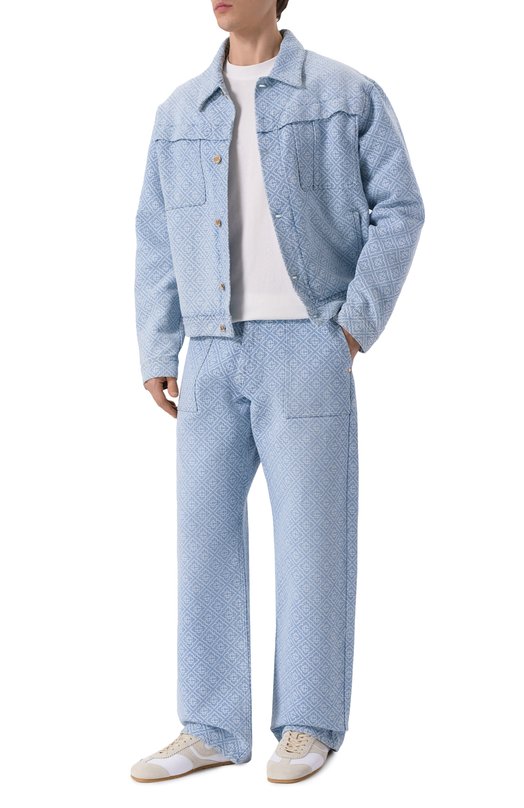 Джинсы Casablanca MPF25-TR-331-01 Голубой  MPF25-TR-331-01 Фото 2