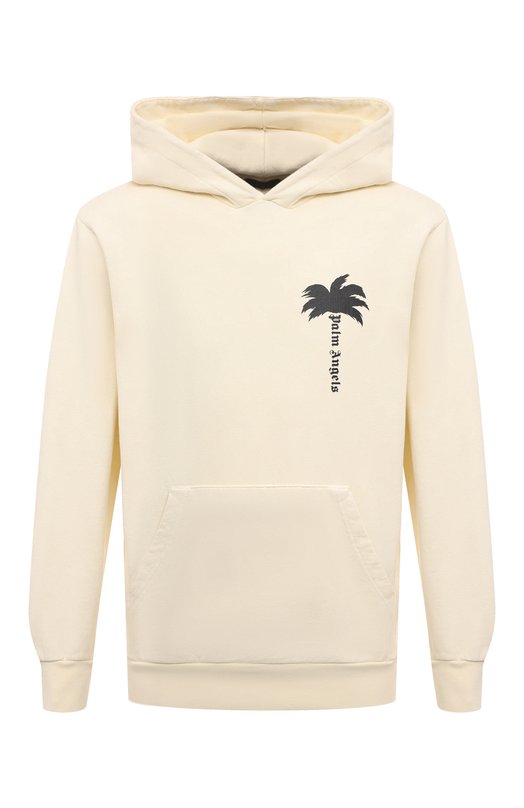 

Хлопковое худи Palm Angels, Кремовый