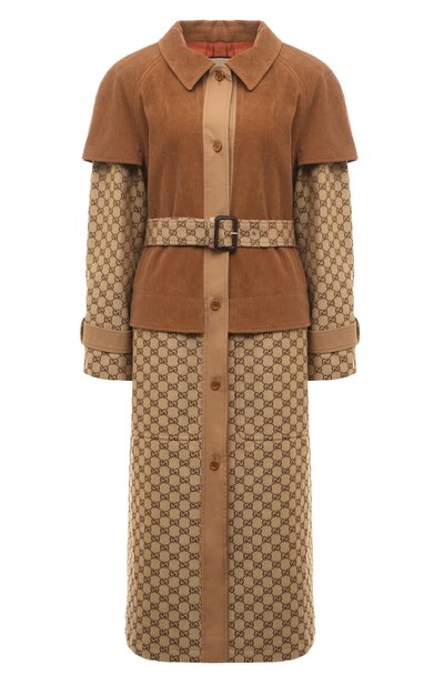 Женское хлопковое пальто GUCCI, арт. 652306/Z8A06