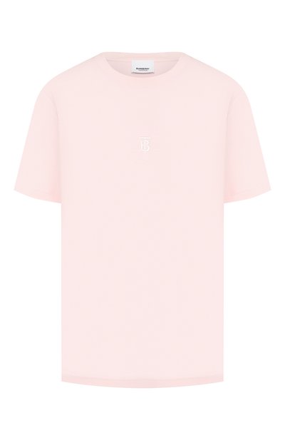 Женская хлопковая футболка BURBERRY, арт. 8015187