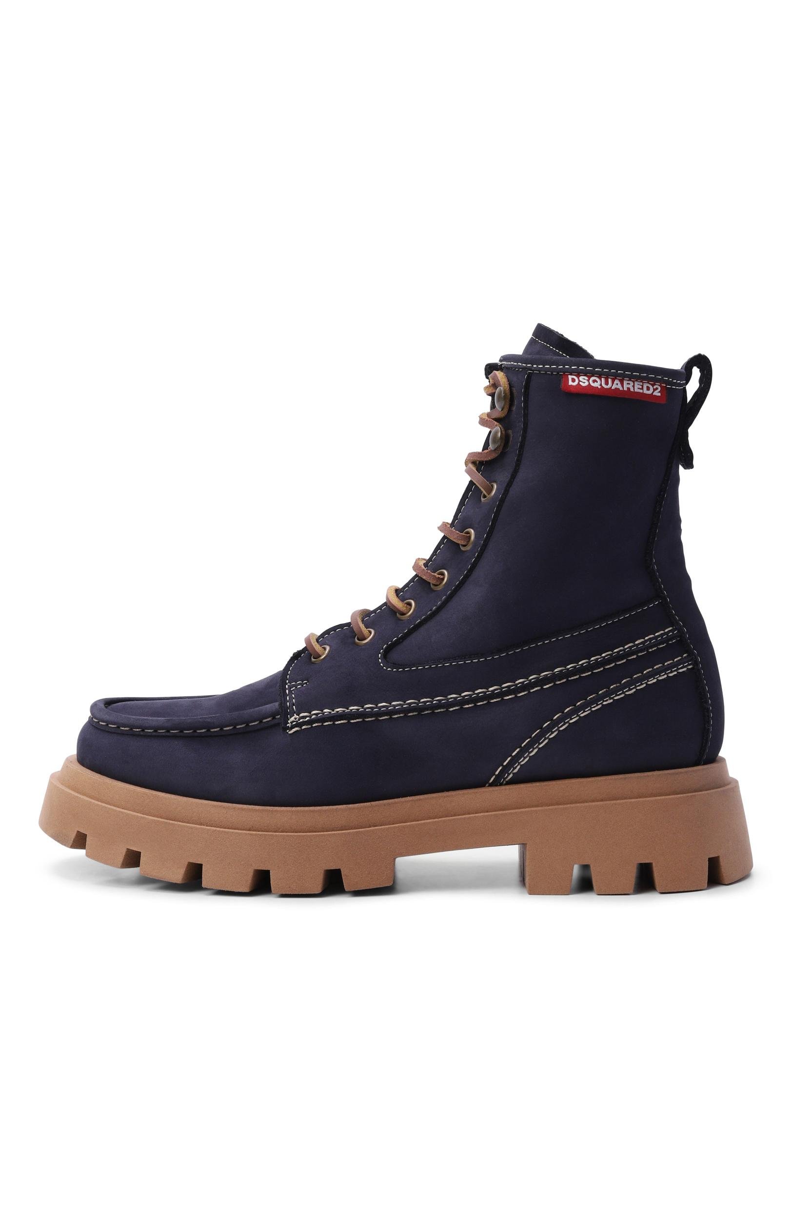 Кожаные ботинки DSQUARED2, арт. 83742/VAR2, фото 2