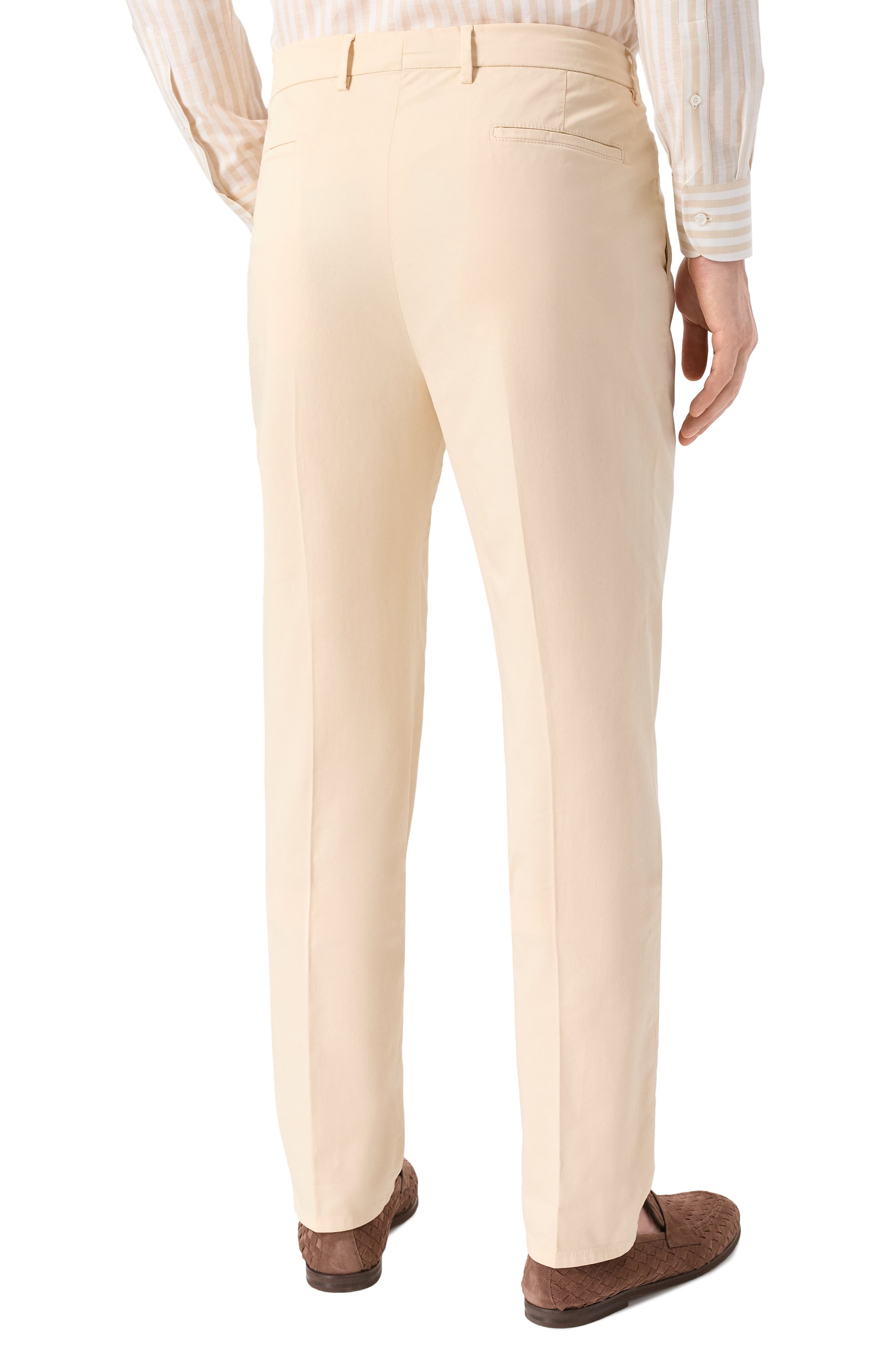 Хлопковые брюки BRUNELLO CUCINELLI, арт. M289LE1450, фото 4