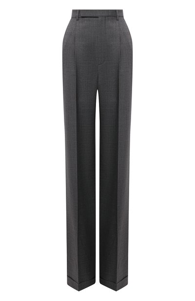 Шерстяные брюки SAINT LAURENT, арт. 646856/Y7C20, фото 1