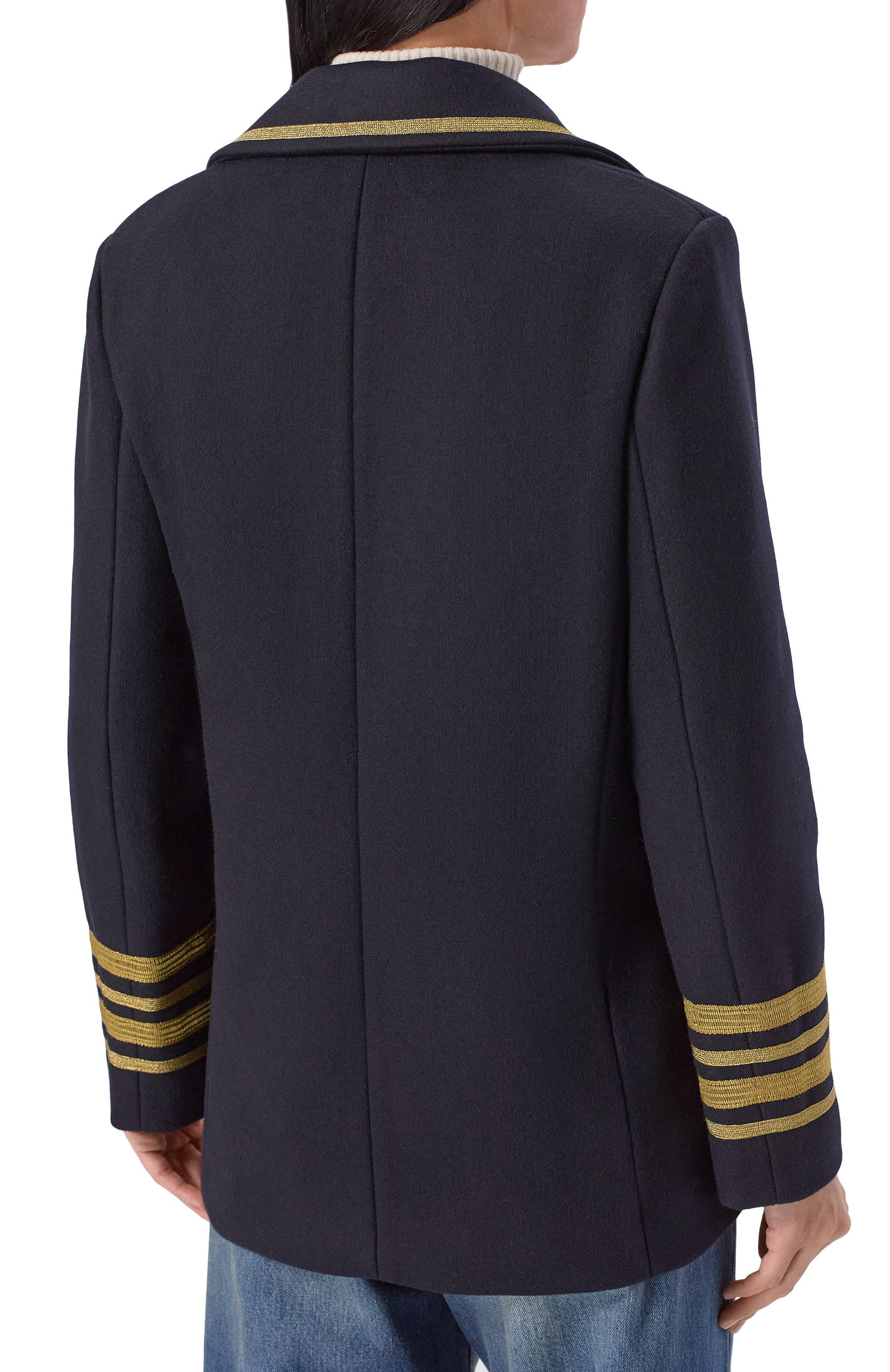 Шерстяное полупальто THE KOOPLES, арт. FMAN31012K, фото 4