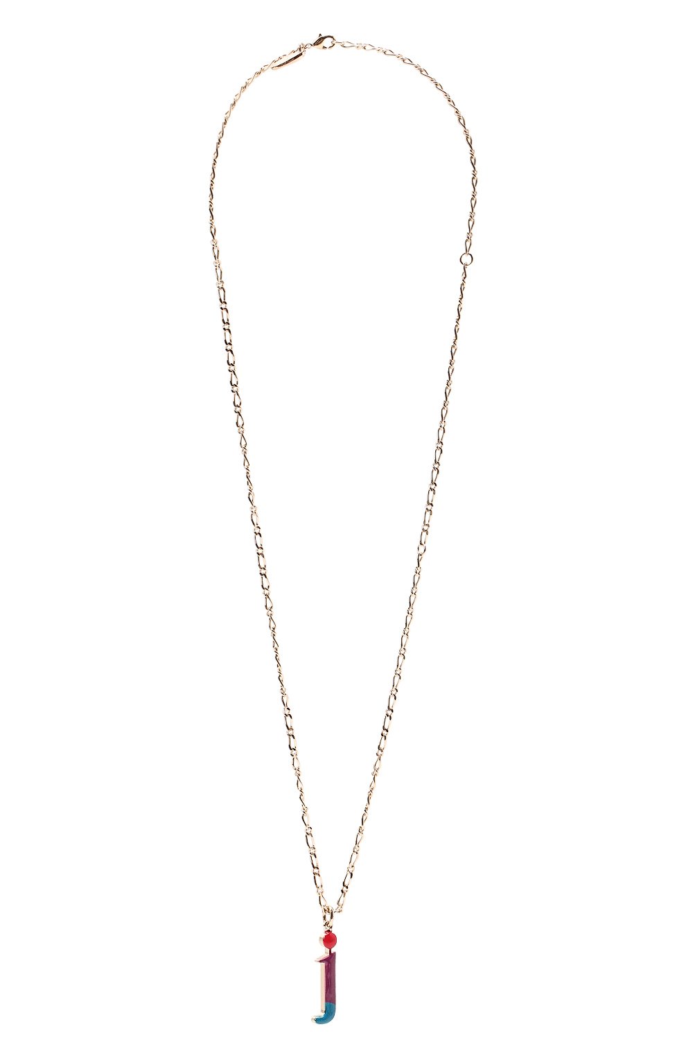 Кулон на цепочке alphabet j CHLOÉ, арт. CHC22SF04JBLQ, фото 1