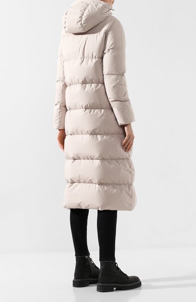 Пуховик с капюшоном MOORER, арт. CASSANDRA-STP/A19D520ST0P, фото 4