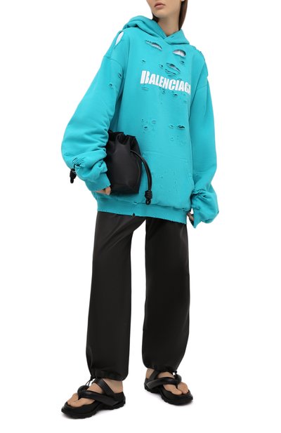 Хлопковое худи BALENCIAGA, арт. 659403/TKVB6, фото 2