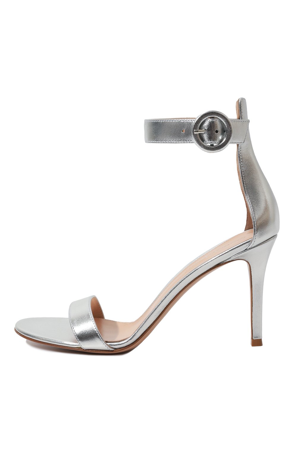 Кожаные босоножки portofino GIANVITO ROSSI, арт. G60953.85RIC.NPSARGE, фото 4