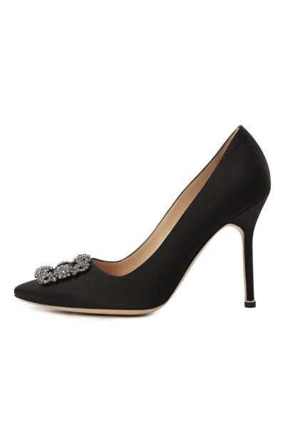 Текстильные туфли hangisi 105 MANOLO BLAHNIK, арт. 9XX-0664/SAT, фото 4