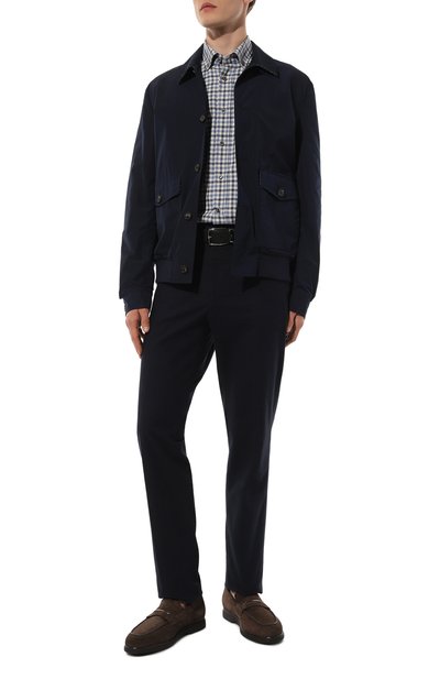 Замшевые лоферы ZILLI, арт. H0147AM1190VZTP02, фото 2