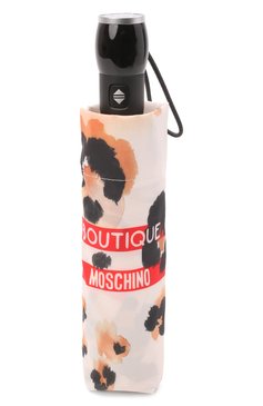 Женский складной зонт MOSCHINO бежевого цвета, арт. 7930-0PENCL0SE | Фото 6 (Материал: Металл, Синтетический материал, Текстиль; Региональные ограничения белый список (Axapta Mercury): RU; Нос: Не проставлено)