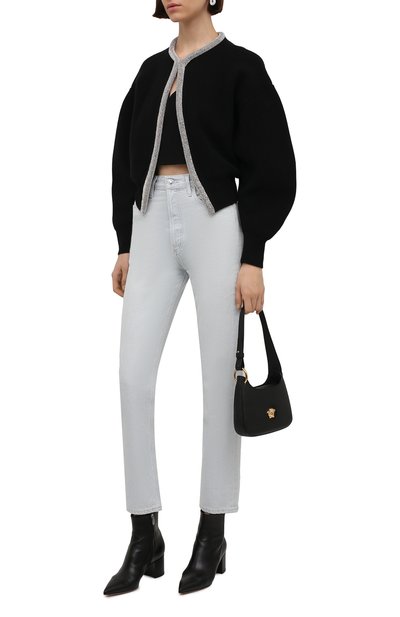 Кардиган из шерсти и кашемира ALEXANDER WANG черного цвета по цене 132000 руб., арт. 1KC4213054, фото 2 Кардиган из шерсти и кашемира ALEXANDER WANG, арт. 1KC4213054, фото 2