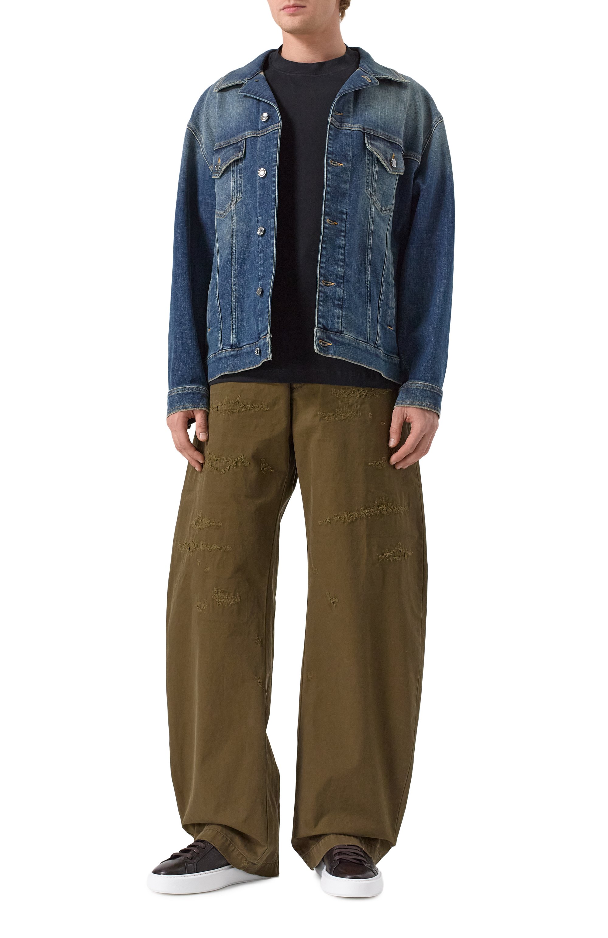 Кожаные кеды BLU BARRETT, арт. RISE-11725.1, фото 2