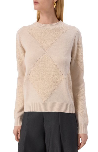 Пуловер из шерсти и шелка LORENA ANTONIAZZI, арт. GM22A/2988, фото 3