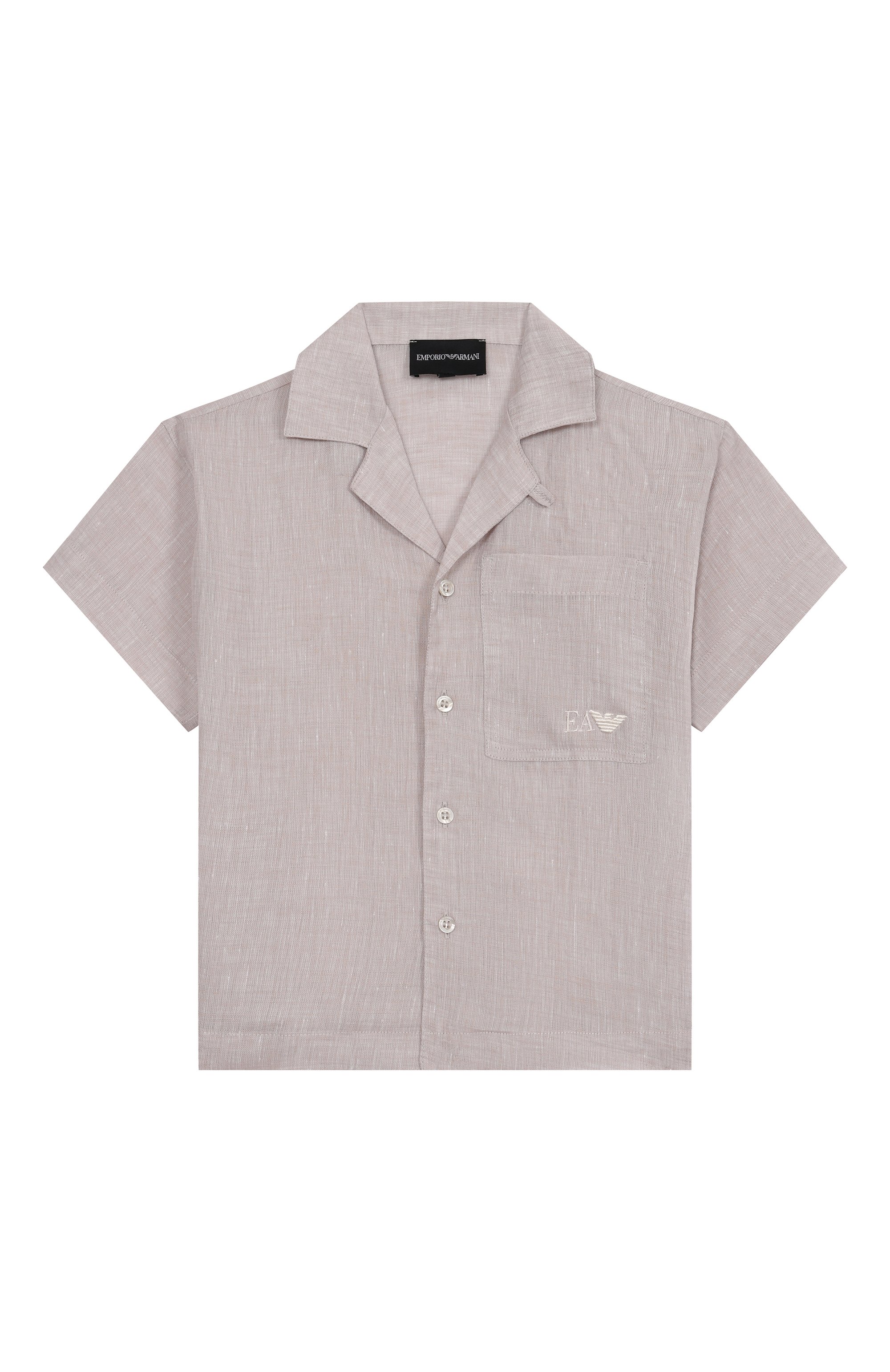 Льняная рубашка EMPORIO ARMANI, арт. EB000075/AF12878, фото 1