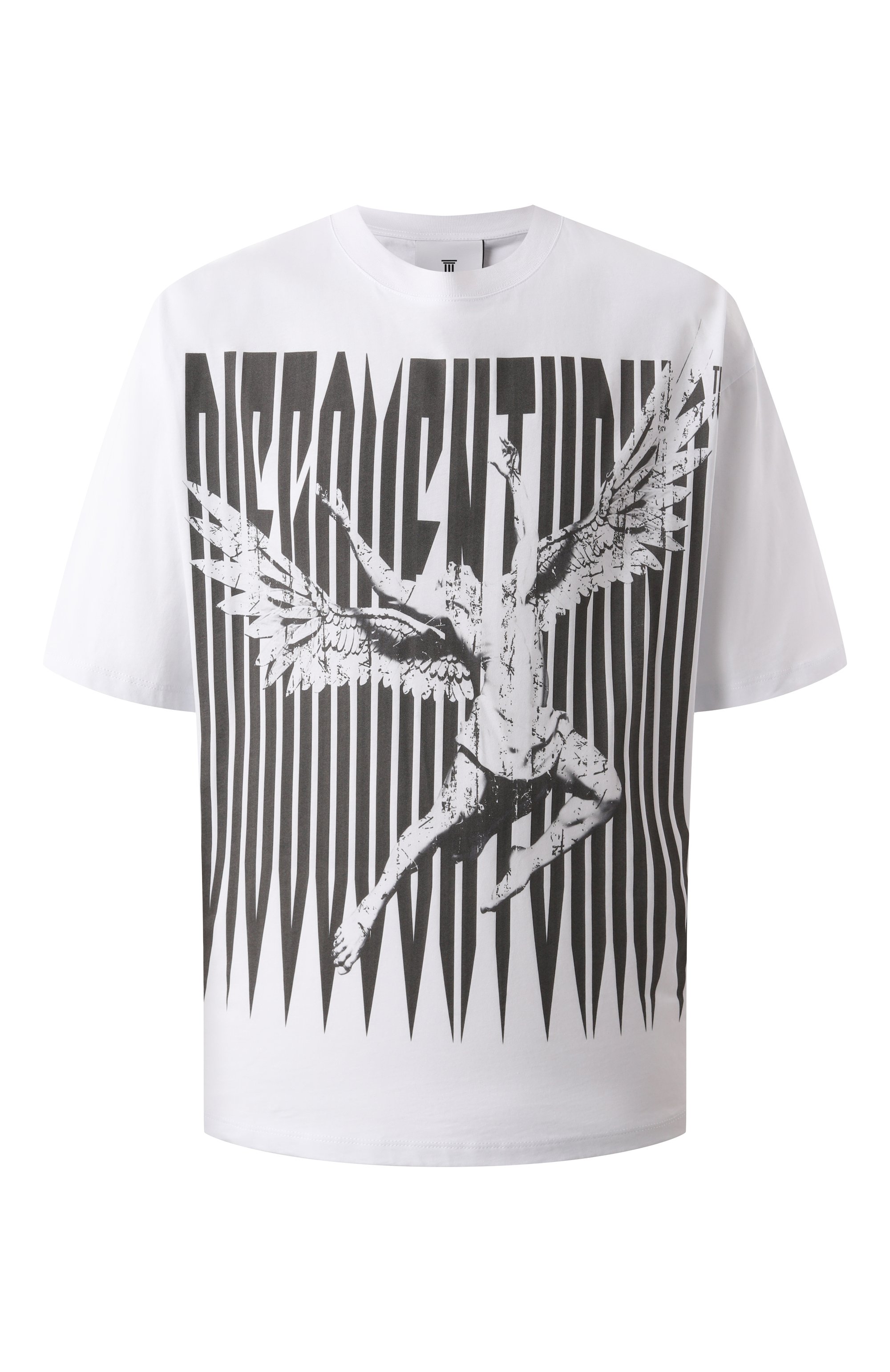 Хлопковая футболка DIEGO VENTURINO, арт. DVTS0DVI, фото 1