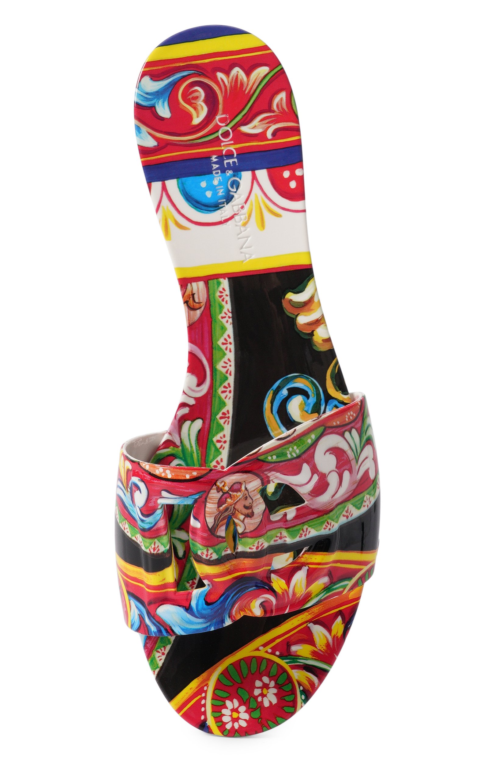 Шлепанцы bianca DOLCE & GABBANA, арт. CW2215/A0410, фото 6