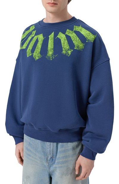 Хлопковый свитшот PALM ANGELS, арт. PMBA08JS26FLE001, фото 3