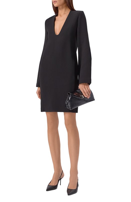 Клатч T-Lock TOTEME 243-WAL944-LE0076 Чёрный  243-WAL944-LE0076 Фото 7