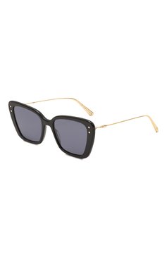 Женские солнцезащитные очки DIOR EYEWEAR черного �цвета, арт. MISSDI0R B5I 12B0 | Фото 1 (Региональные ограничения белый список (Axapta Mercury): Не проставлено; Нос: Не проставлено; Материал: Пластик, Металл; Тип очков: С/з; Оптика Гендер: оптика-женское; Очки форма: Cat-eye, Бабочка)