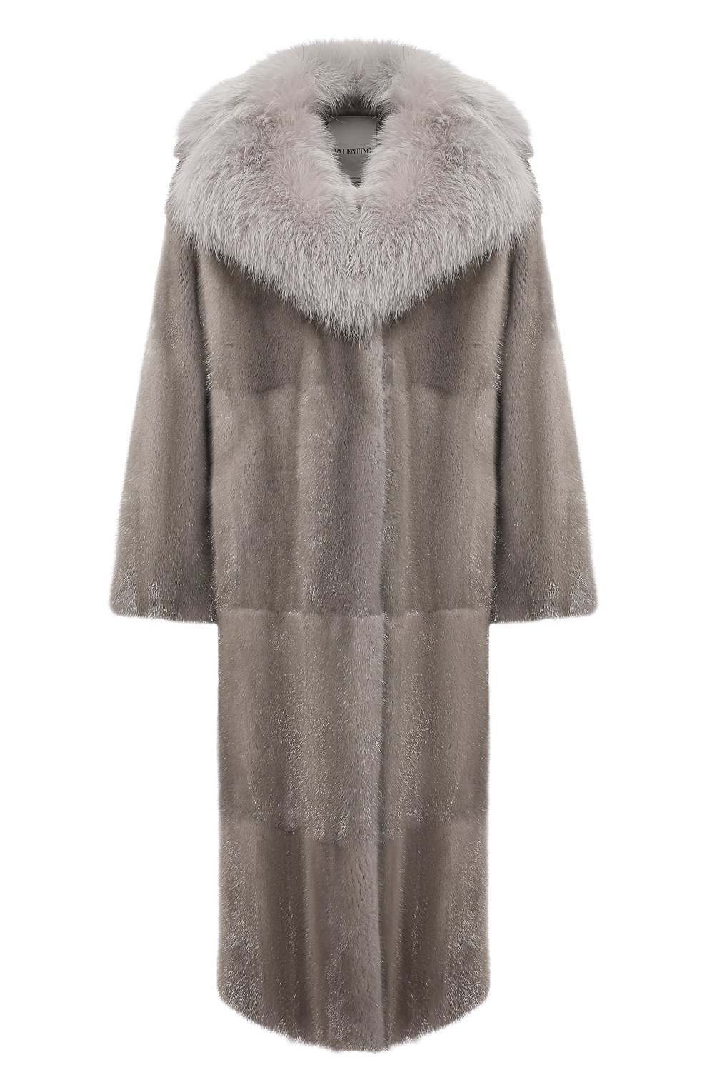 Шуба из норки с воротником из песца VALENTINO, арт. QF2FA5101LF, фото 1