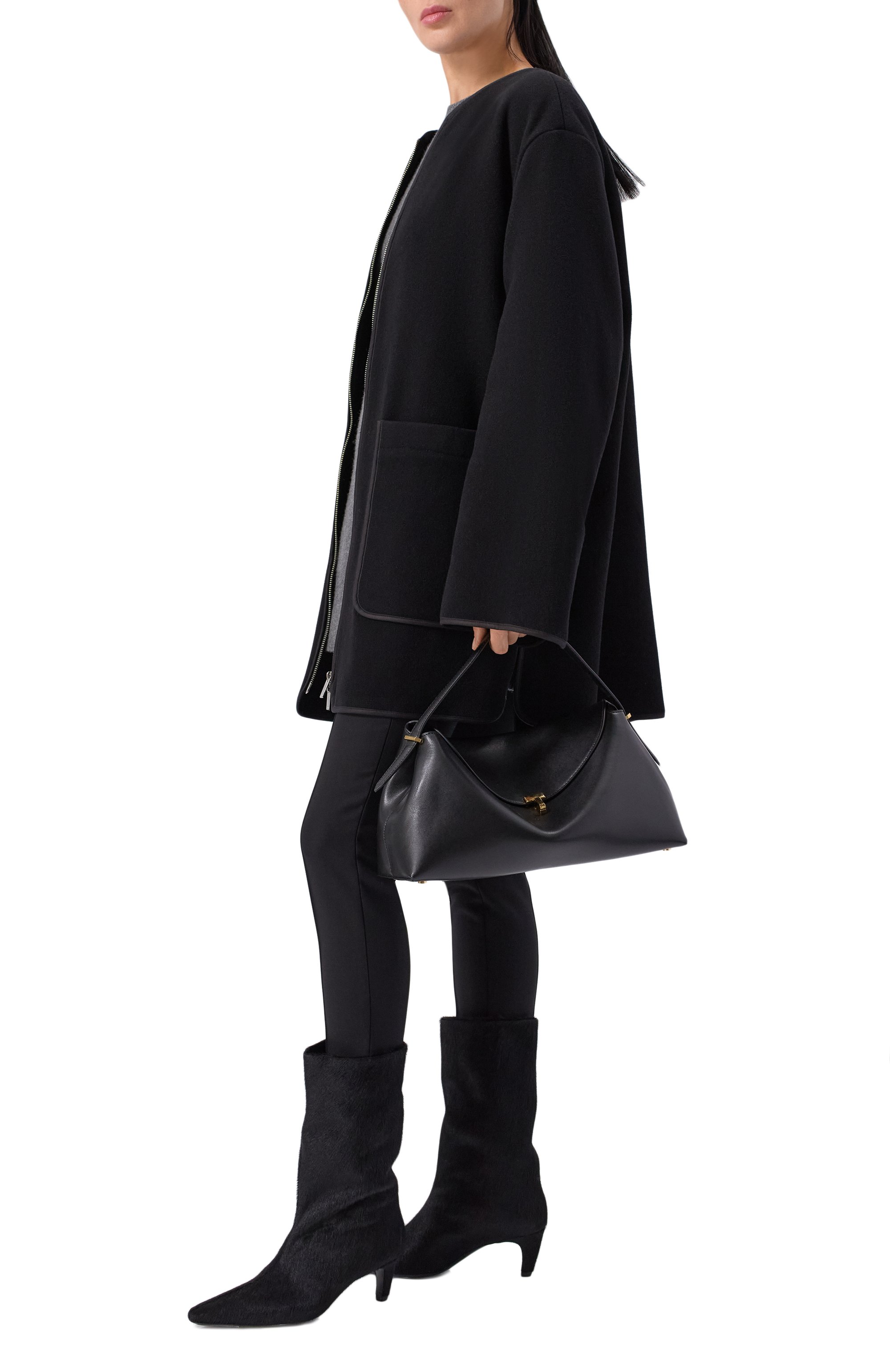 Кожаные сапоги cave mid 60 JUDE, арт. CAVE MID CALF B00T/P0NY, фото 3