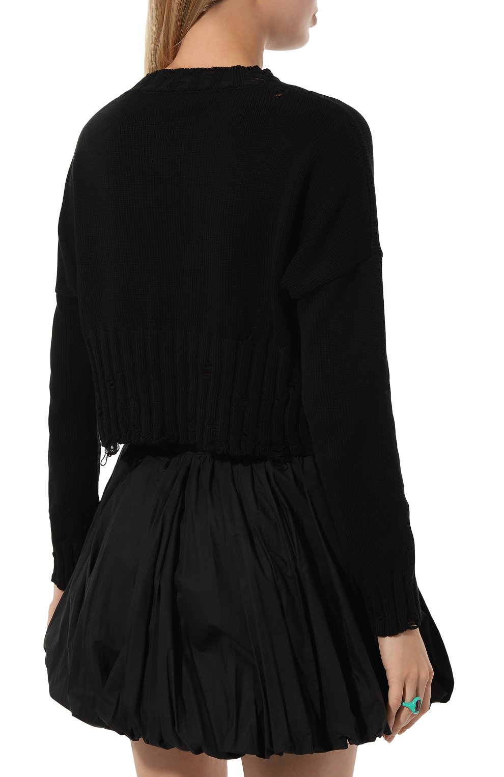 Хлопковый свитер MARNI, арт. GCMD0276A1/UFC652, фото 4