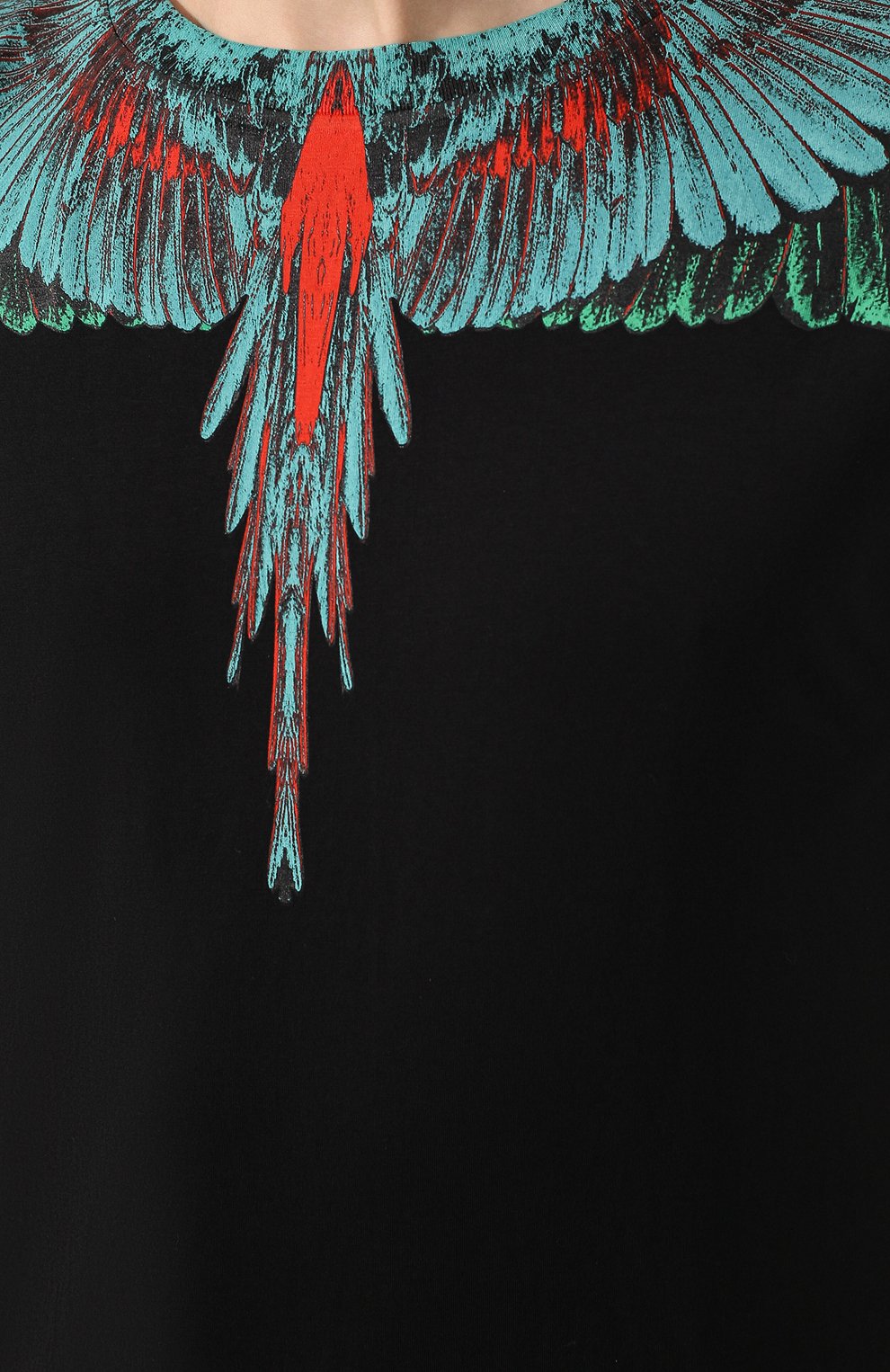 Хлопковая футболка MARCELO BURLON, арт. CMAA018R20JER005, фото 5