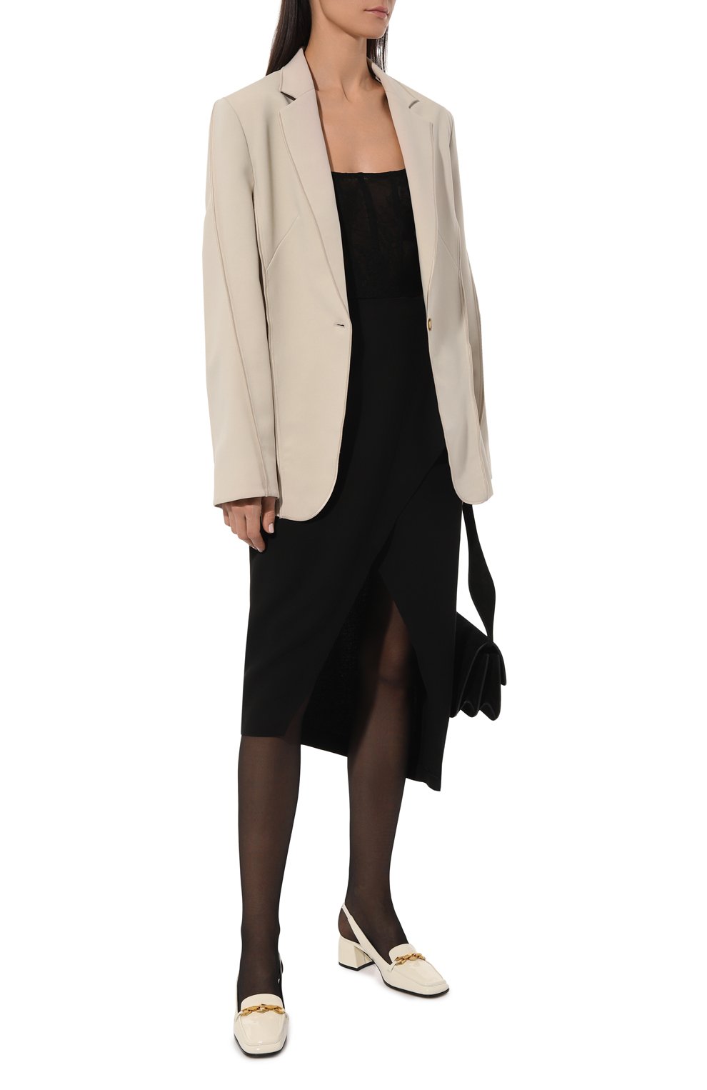 Кожаные туфли diamond tilda JIMMY CHOO, арт. DIAM0ND TILDA SB 45/S0P, фото 2