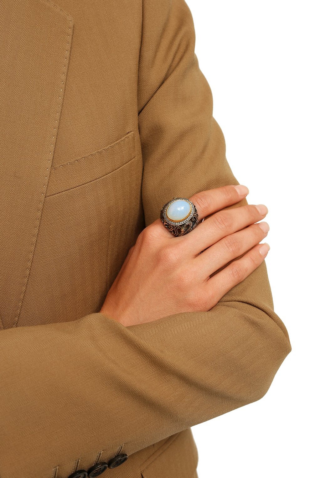 Кольцо swan QUEENSBEE, арт. 102095, фото 2