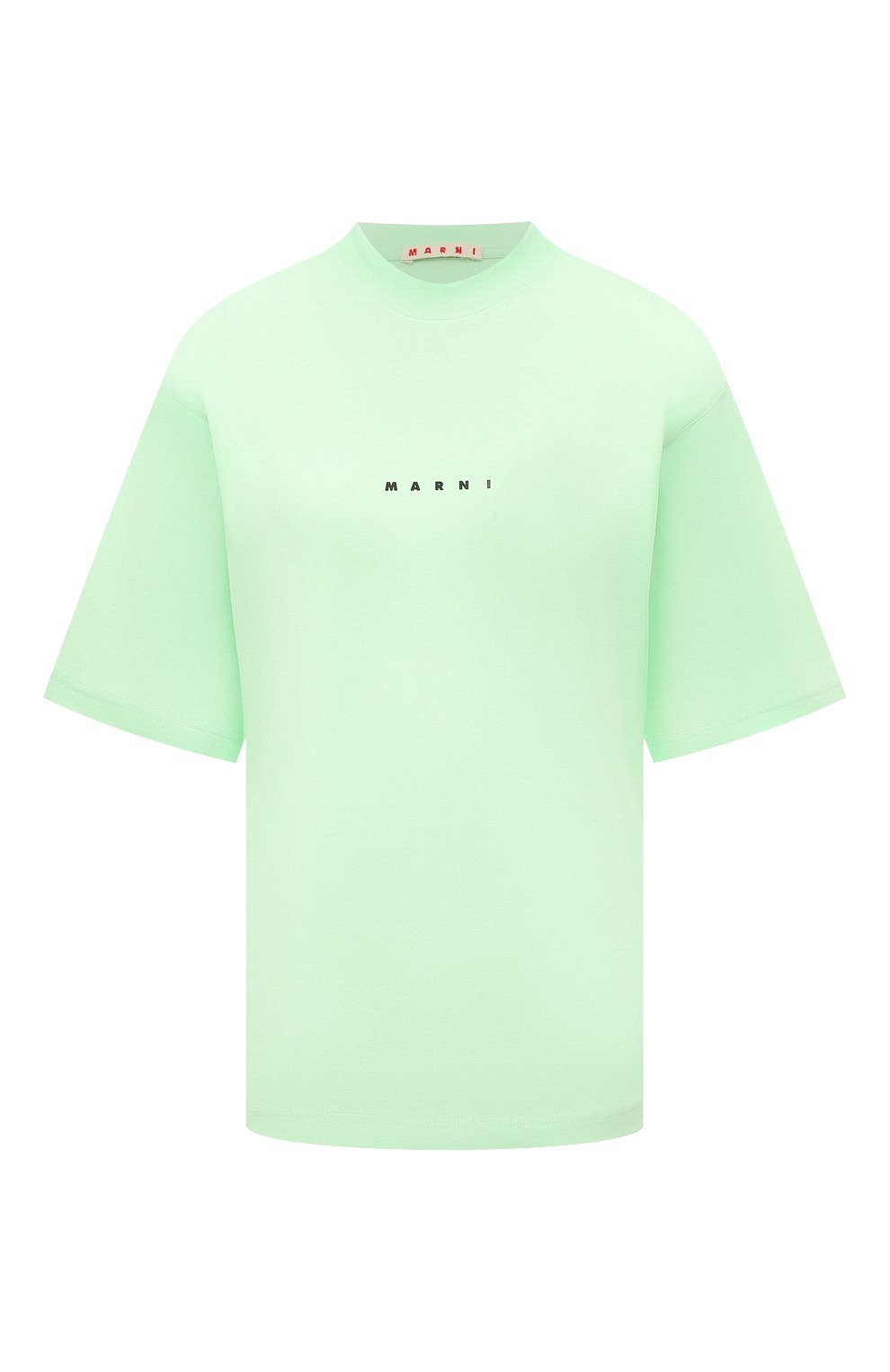 Хлопковая футболка MARNI, арт. THJE0263P1/USCS87,  фото 1