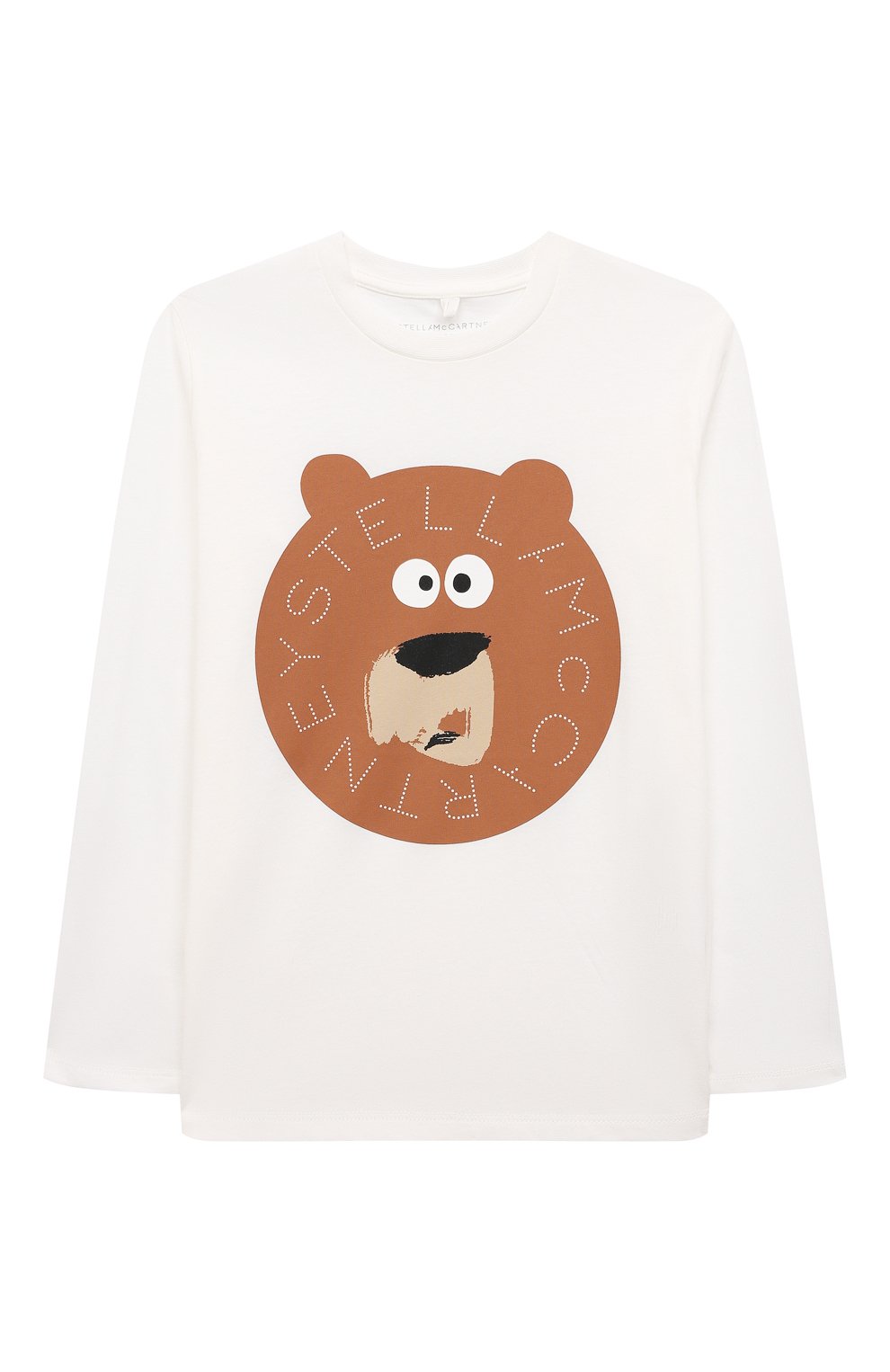 Хлопковый лонгслив STELLA MCCARTNEY кремового цвета по цене 7620 руб., арт. TT8P50, фото 1 Хлопковый лонгслив STELLA MCCARTNEY, арт. TT8P50, фото 1