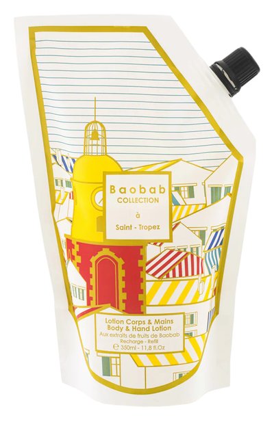 Женского рефил лосьона для рук и для тела saint-tropez (350ml) BAOBAB, арт. 5415198499553