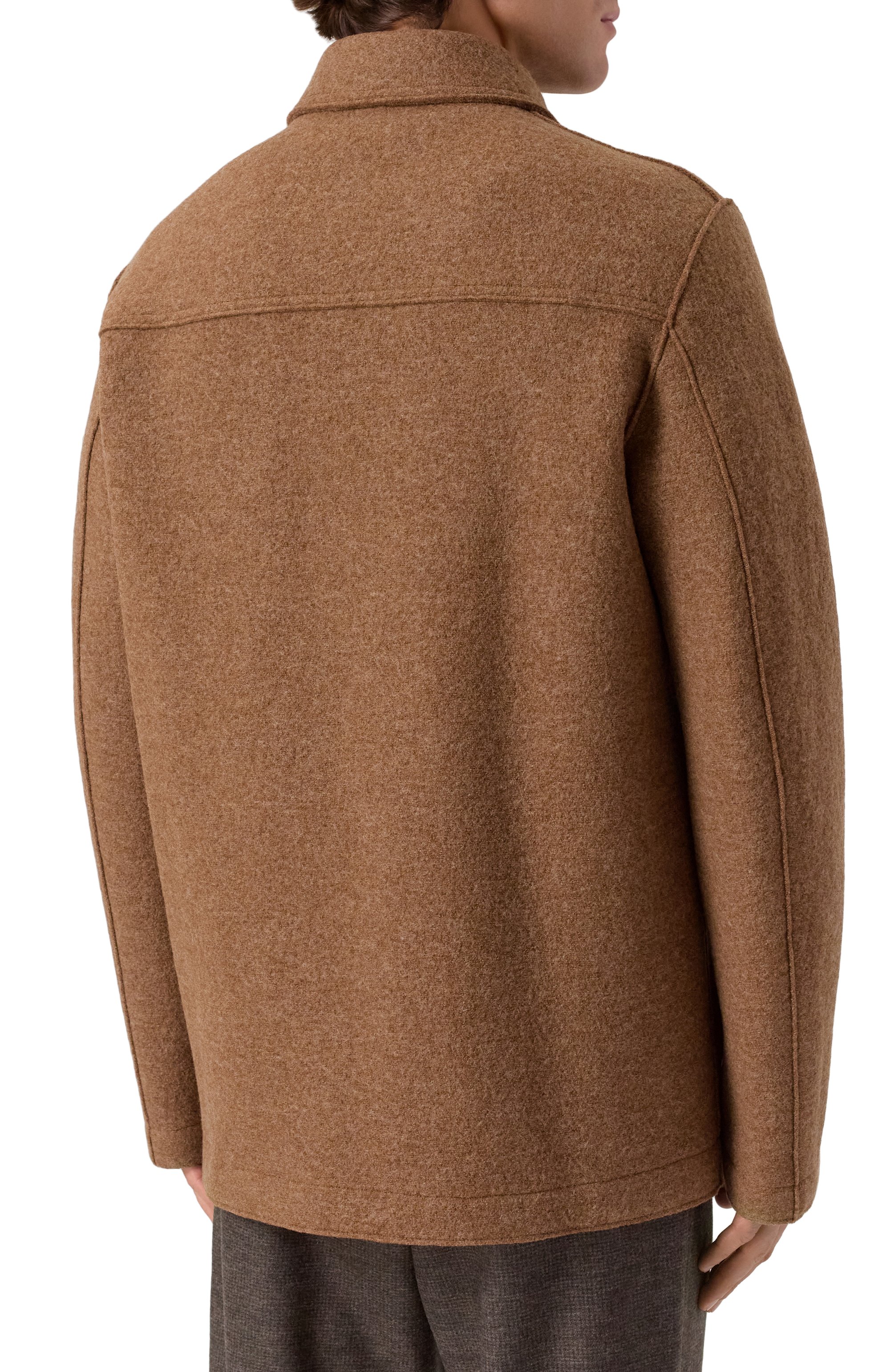 Шерстяная куртка-рубашка HARRIS WHARF LONDON, арт. CH9432MLC, фото 4