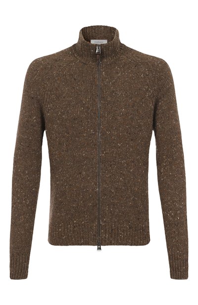 Мужской кардиган из шерсти и вискозы CANALI, арт. C1114/MK02364