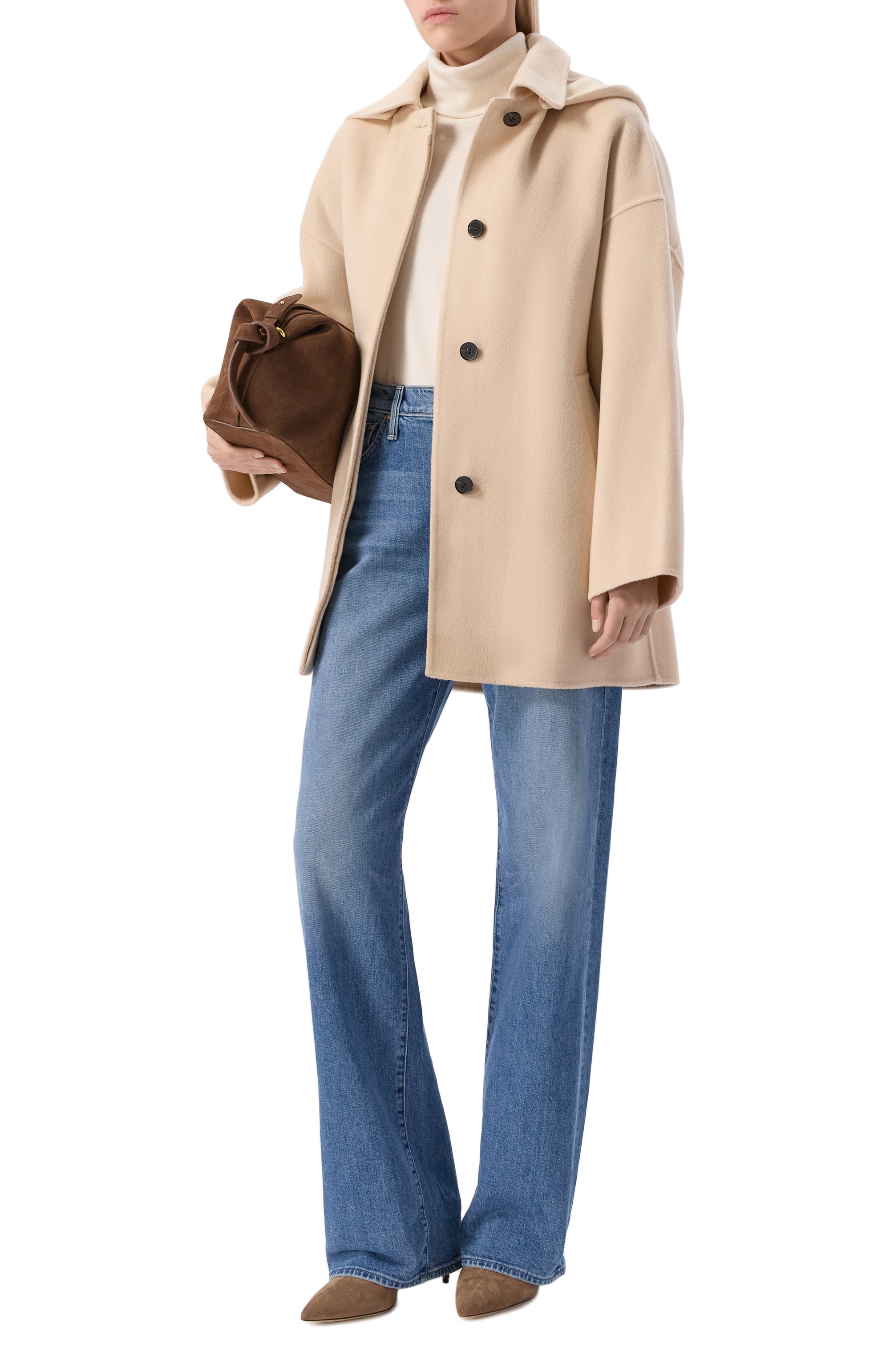 Шерстяное пальто BEATRICE .B, арт. 25FA2631D0UBLEW0, фото 2