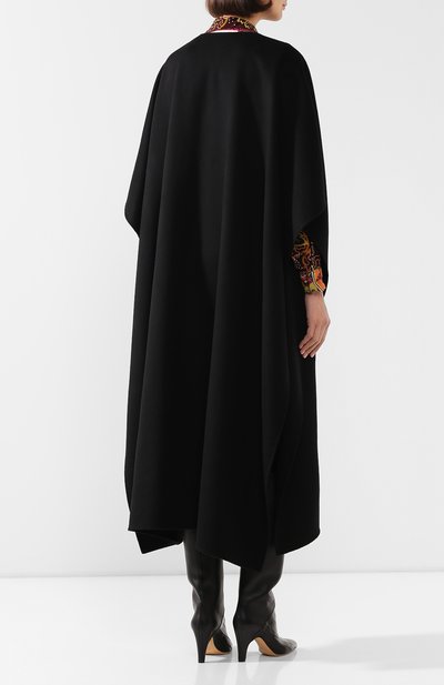 Шерстяное пончо VALENTINO, арт. TB0CG1U04NP, фото 4