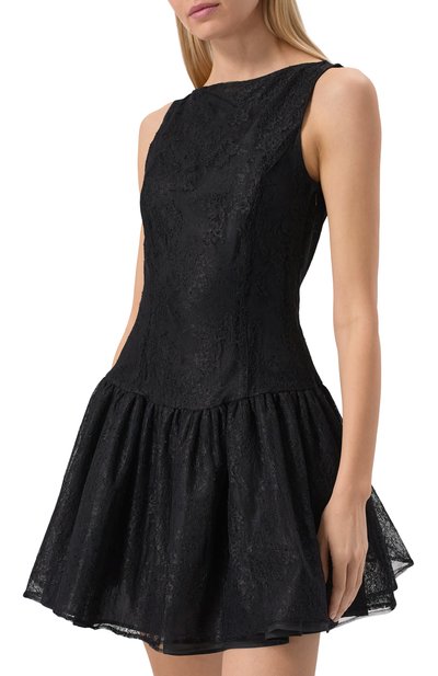 Платье NINA RICCI черного цвета по цене 158500 руб., арт. 25PCR0042/PA0492, фото 3 Платье NINA RICCI, арт. 25PCR0042/PA0492, фото 3