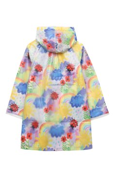 Детский дождевик STELLA MCCARTNEY разноцветного цвета, арт. 601264/SPK92 | Фото 2 (Рукава: Длинные; Материал внешний: Синтетический материал; Материал подклада: Синтетический материал; Кросс-КТ: Демисезон; Драгоценные камни: Проставлено; Материал сплава: Проставлено; Ростовка одежда: 9 лет | 134 см, 2 года | 92 см, 3 года | 98 см, 4 года | 104 см, 5 лет | 110 см, 7 лет | 122 см)