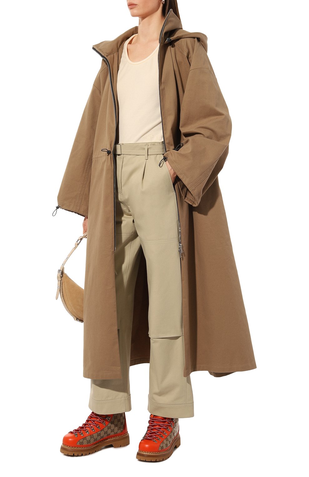 Комбинированные ботинки the north face x gucci GUCCI, арт. 679927 18A40, фото 2