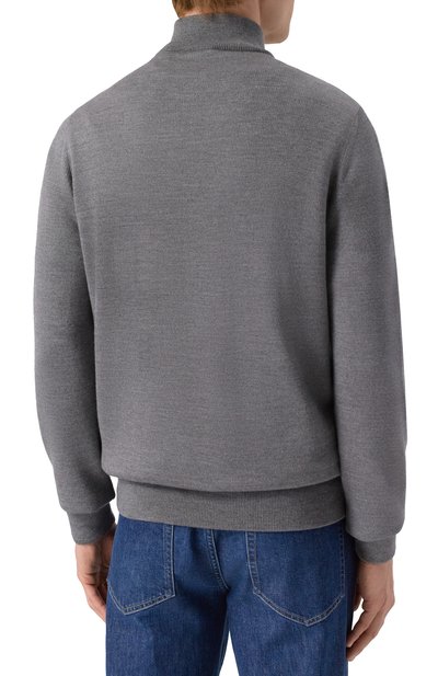 Кардиган с замшевой отделкой ZILLI, арт. KZMC01M0270VTSU00_002, фото 4