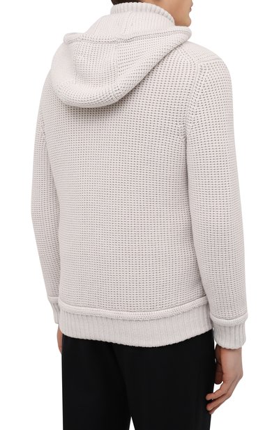 Кашемировый кардиган с подкладкой из нутрии ZEGNA, арт. UYK52/77P, фото 4