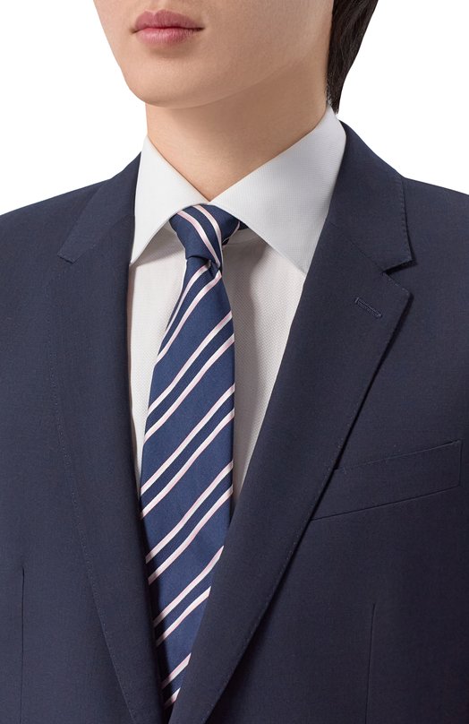 Галстук BOSS 50560845 Синий  50560845 Фото 2