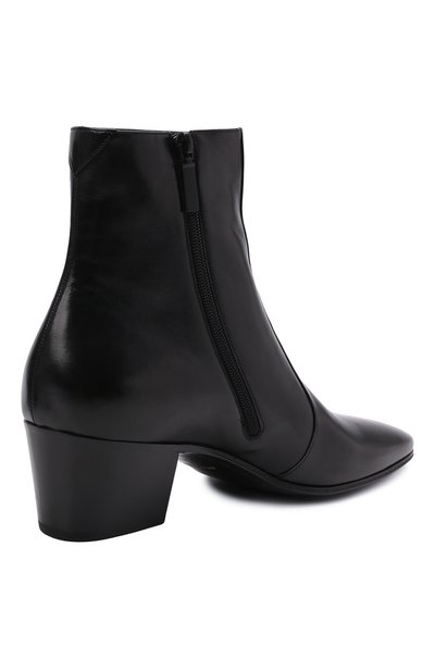 Кожаные казаки vassili SAINT LAURENT, арт. 667620/25N00, фото 4