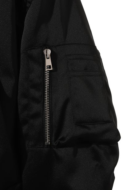 Утепленный бомбер DONDUP черного цвета по цене 87550 руб., арт. DJ607/RS0046D XXX, фото 5 Утепленный бомбер DONDUP, арт. DJ607/RS0046D XXX, фото 5