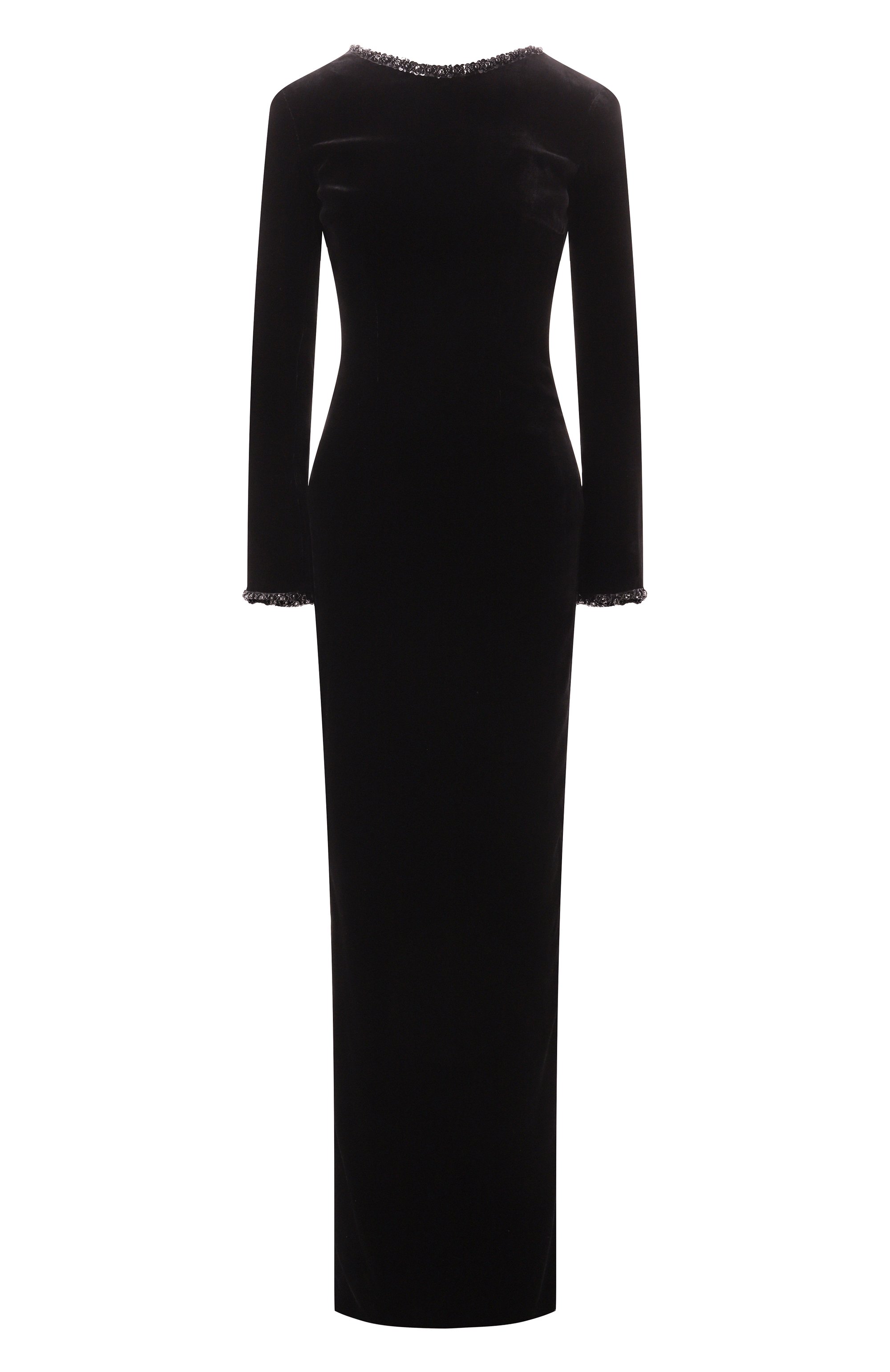 Бархатное платье LOUVE, арт. 24-1-19-10-01, фото 1