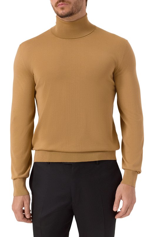 Шерстяная водолазка Dolce & Gabbana GXW05T/JCVZS Бежевый  GXW05T/JCVZS Фото 3