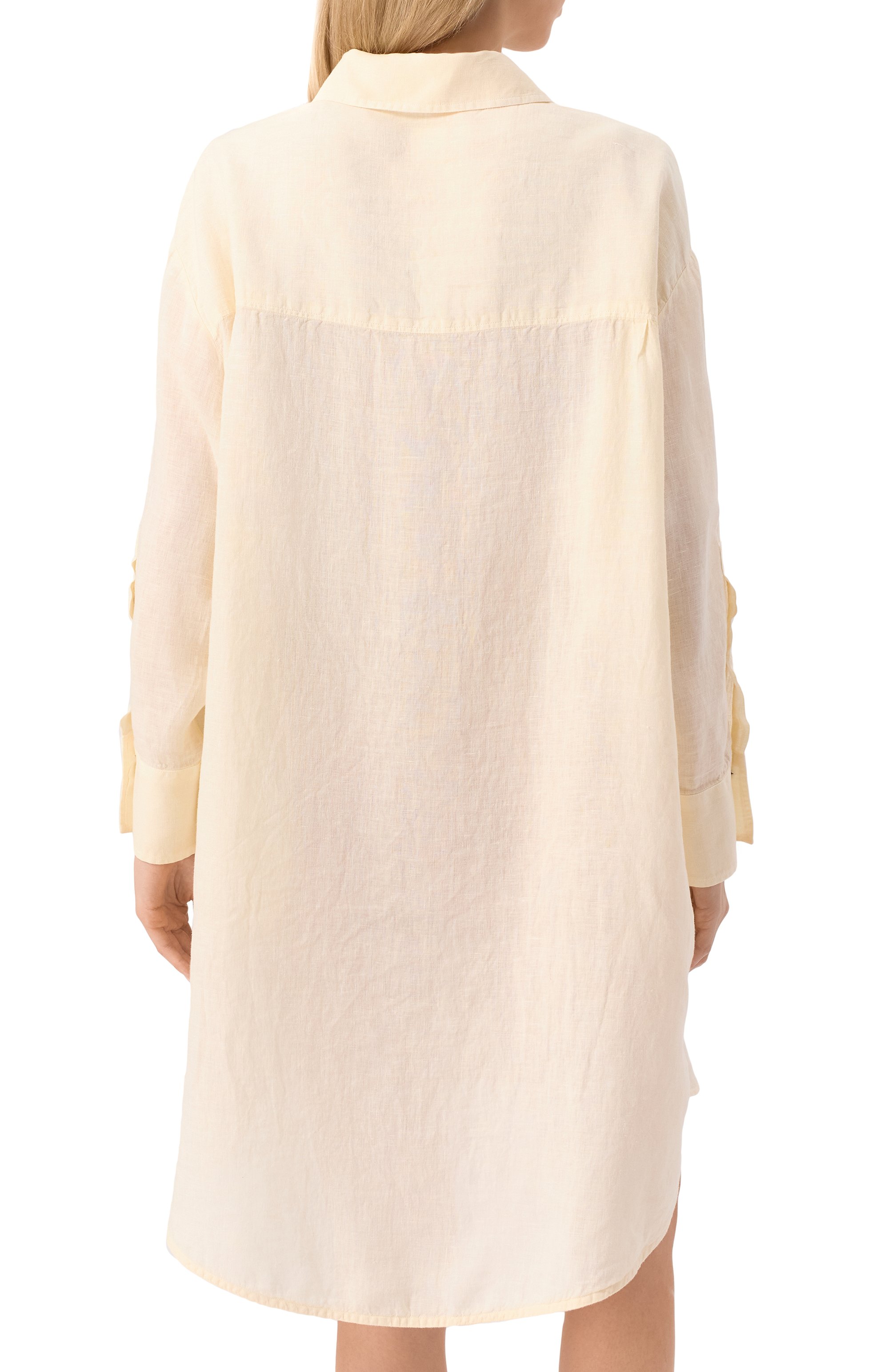 Льняное платье 120% LINO, арт. 32ALIW4PJ4/000B317, фото 4