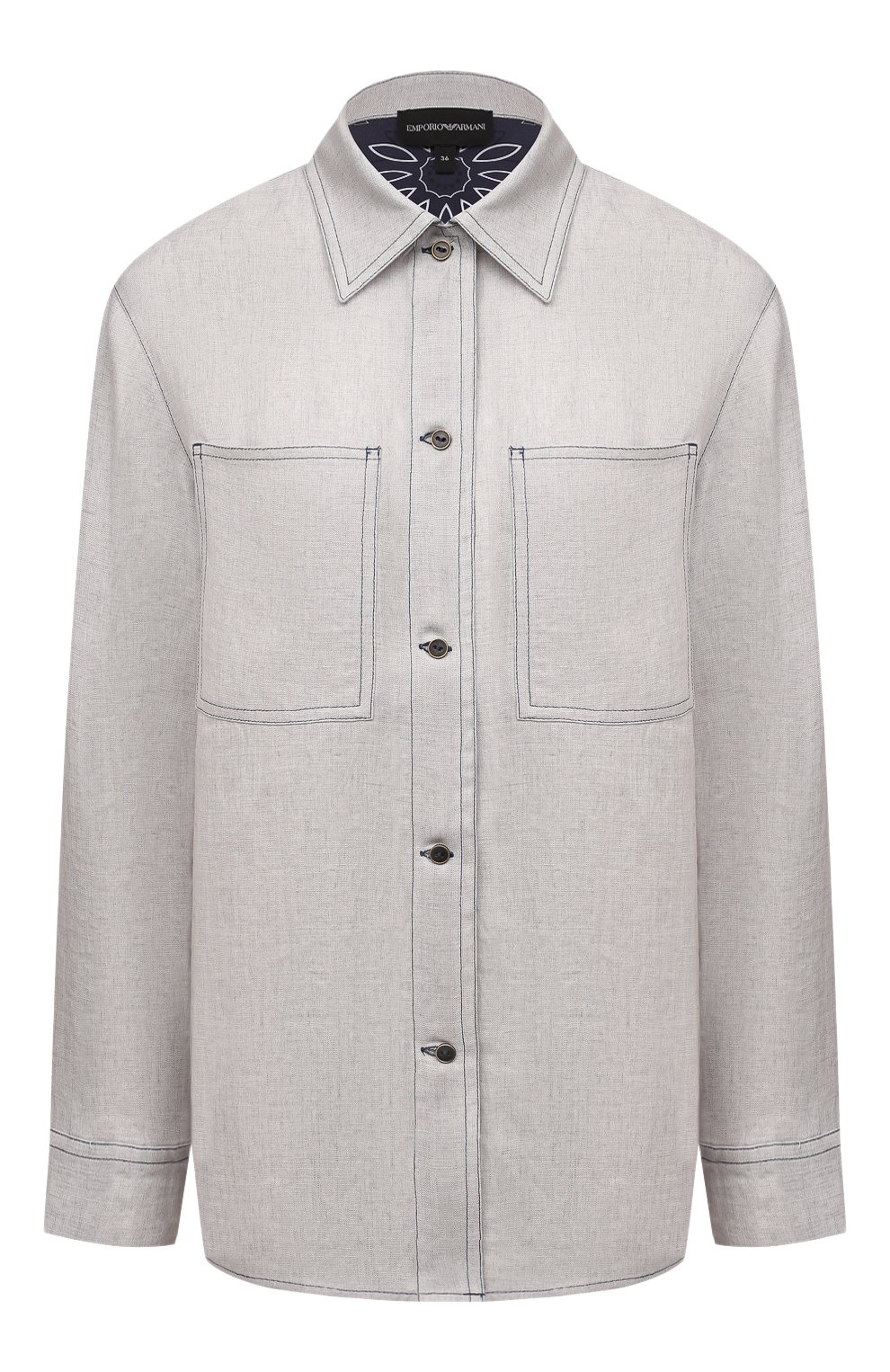Льня ная рубашка EMPORIO ARMANI, арт. 3L2CA1/2NF8Z, фото 1